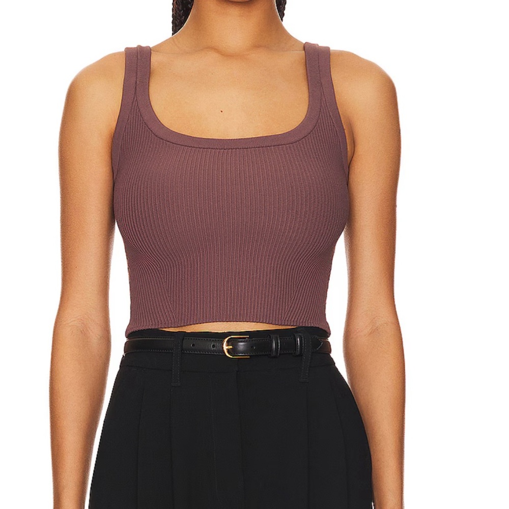 Coreflex Wide Strap Tank in Plum